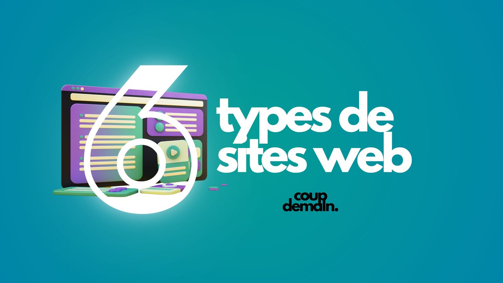 6 types de sites web